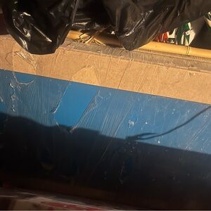 Long White mirror never used